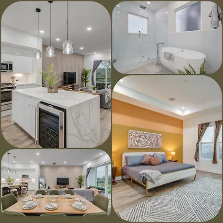 Eco-Chic Modern, King Bed, 3Br, 10 Min To Nrg, Dntwn & Med Center, Inquire For Dscnt Villa